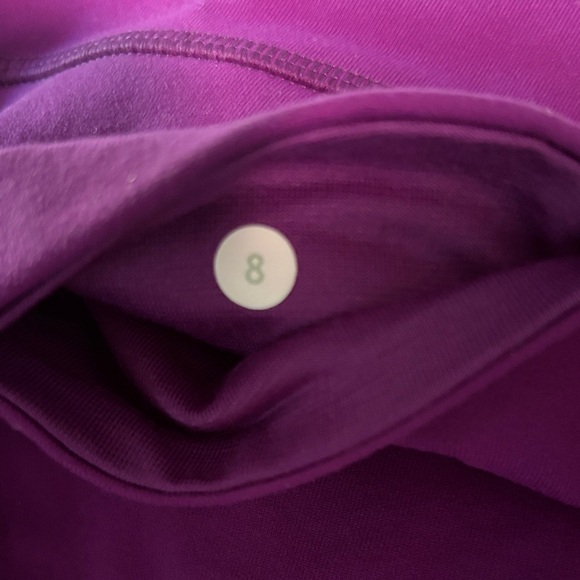Lululemon Size 8 Wunder Under Legging Mid Rise Full Luon Violet Purple Full Leng - Picture 7 of 7
